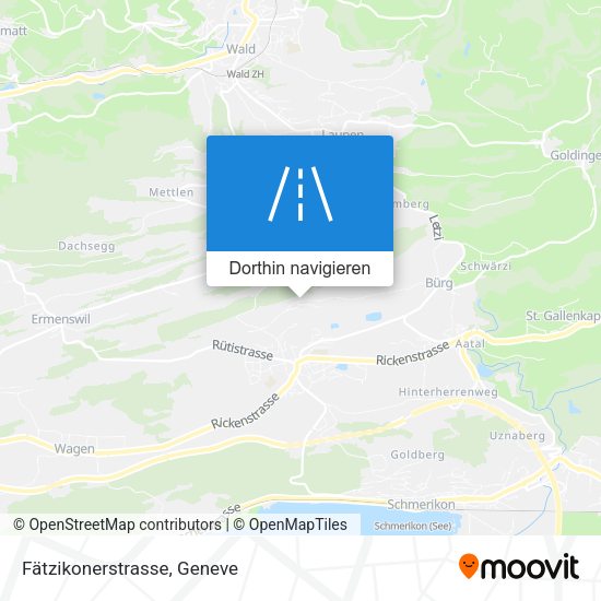 Fätzikonerstrasse Karte