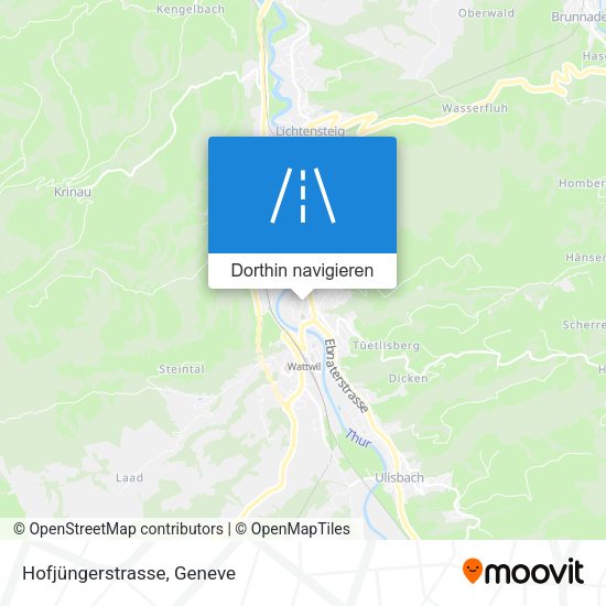 Hofjüngerstrasse Karte