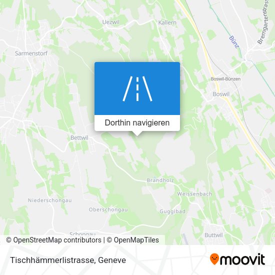 Tischhämmerlistrasse Karte