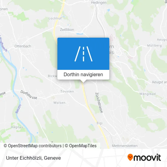 Unter Eichhölzli Karte