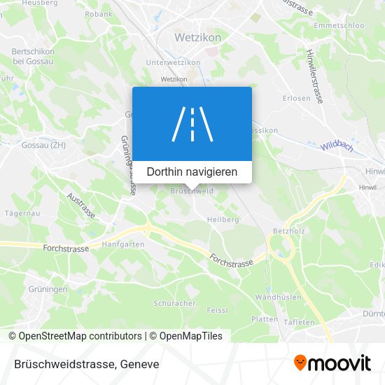 Brüschweidstrasse Karte