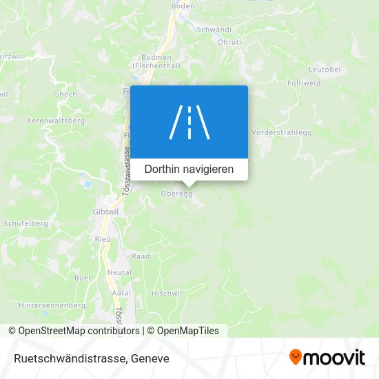 Ruetschwändistrasse Karte