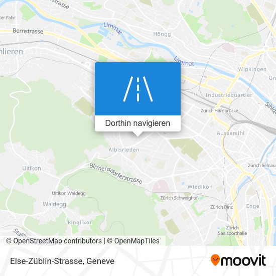 Else-Züblin-Strasse Karte