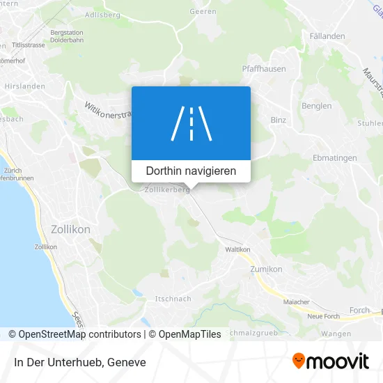 In Der Unterhueb Karte