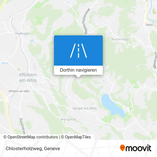 Chlosterholzweg Karte