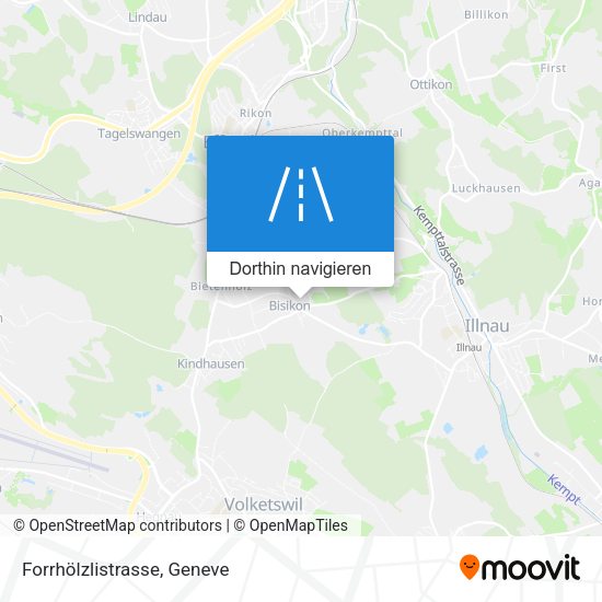Forrhölzlistrasse Karte