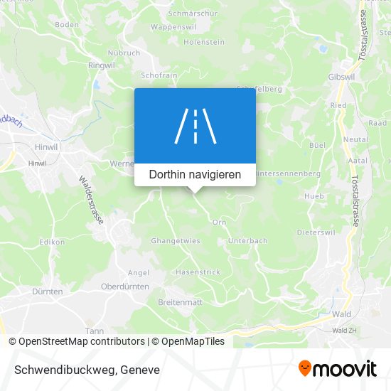 Schwendibuckweg Karte