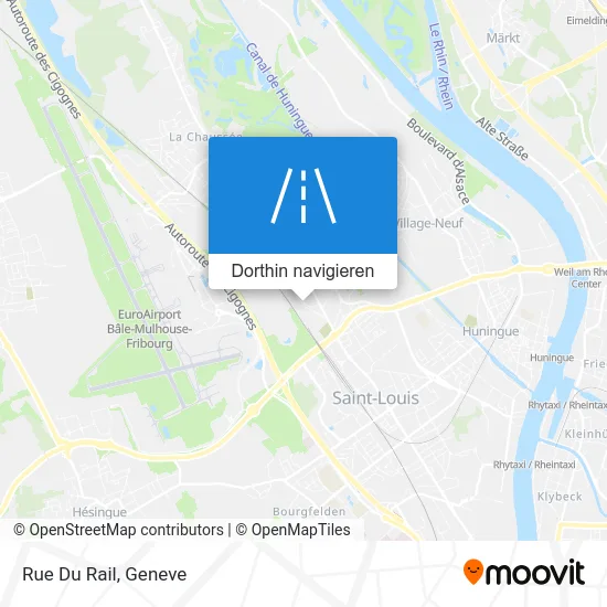 Rue Du Rail Karte