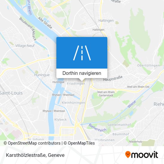 Karsthölzlestraße Karte