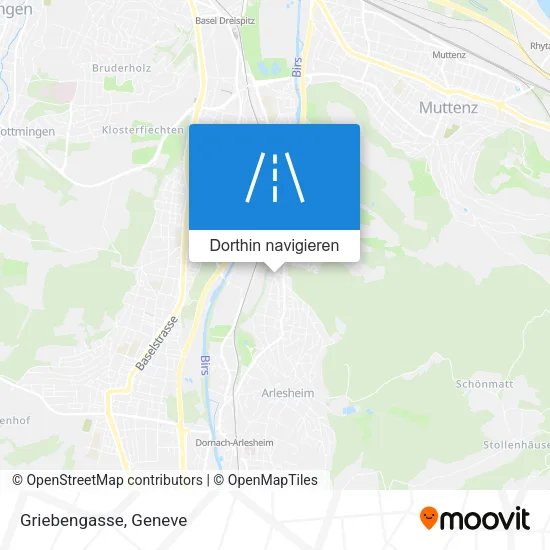 Griebengasse Karte