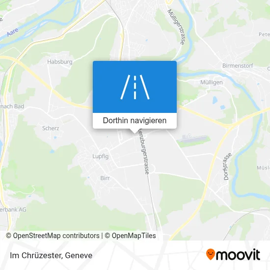 Im Chrüzester Karte