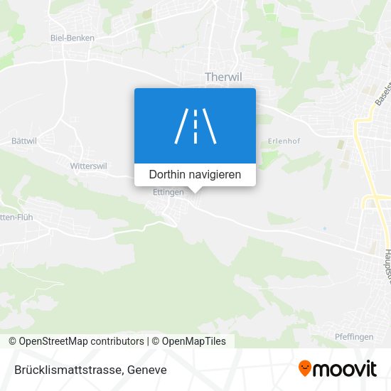 Brücklismattstrasse Karte