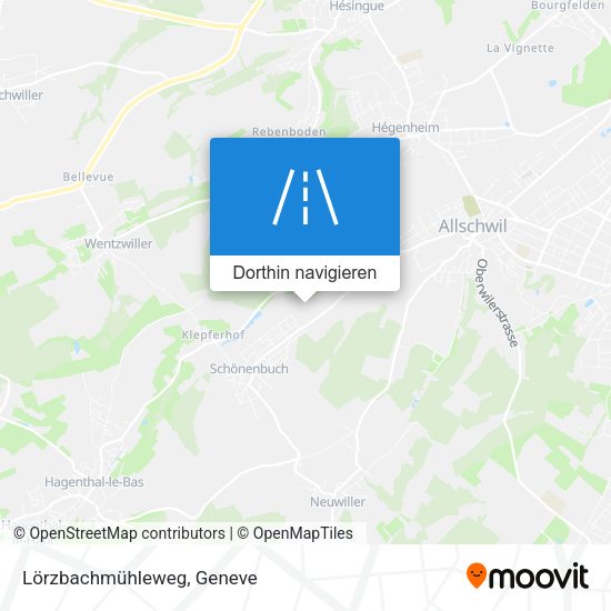 Lörzbachmühleweg Karte