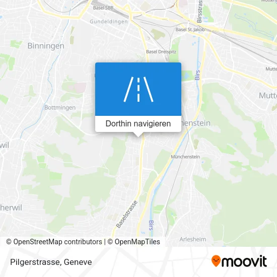 Pilgerstrasse Karte