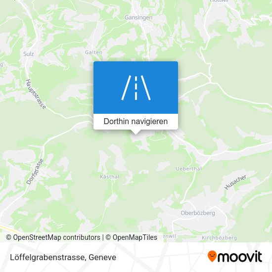 Löffelgrabenstrasse Karte