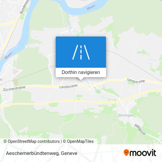 Aeschemerbündtenweg Karte
