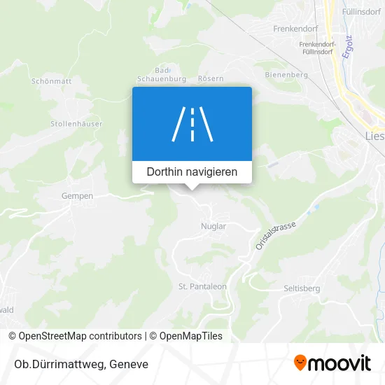 Ob.Dürrimattweg Karte