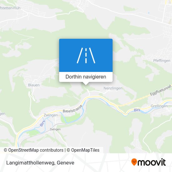 Langimatthollenweg Karte