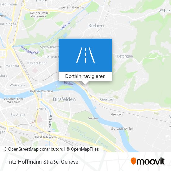 Fritz-Hoffmann-Straße Karte