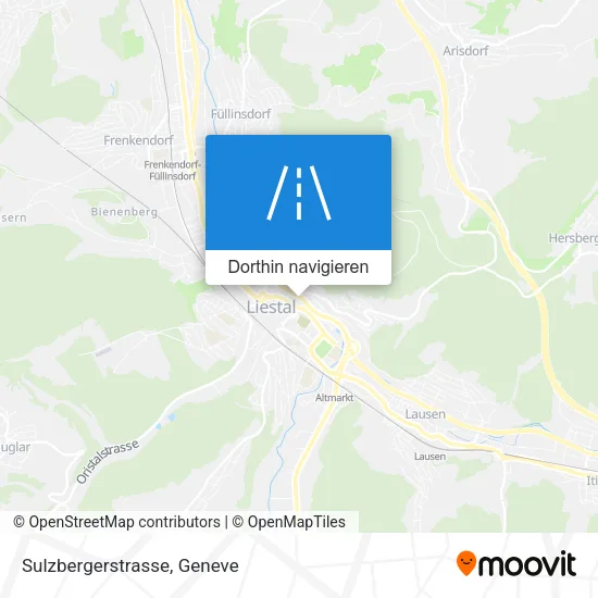 Sulzbergerstrasse Karte