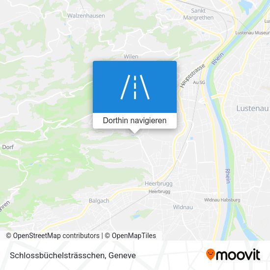 Schlossbüchelsträsschen Karte