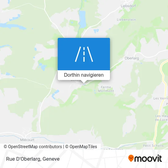 Rue D'Oberlarg Karte