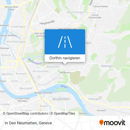 In Den Neumatten Karte