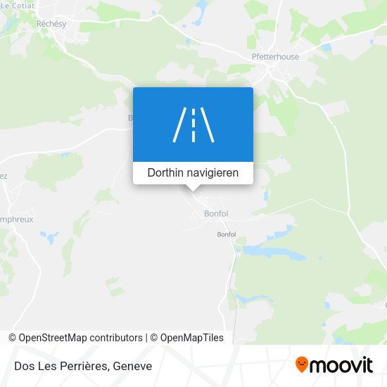 Dos Les Perrières Karte