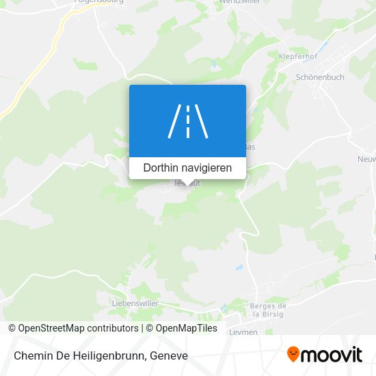 Chemin De Heiligenbrunn Karte