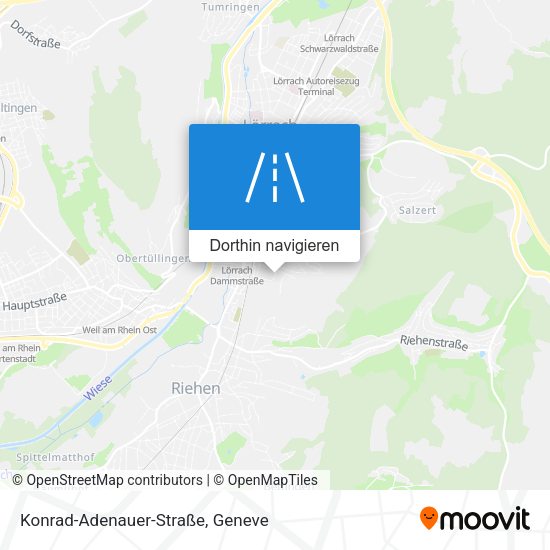 Konrad-Adenauer-Straße Karte
