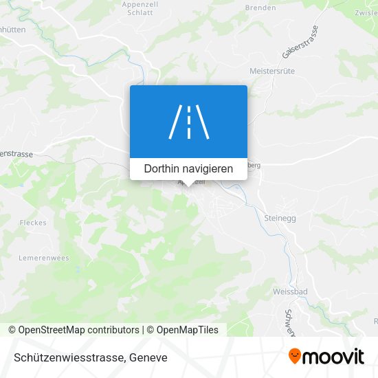 Schützenwiesstrasse Karte