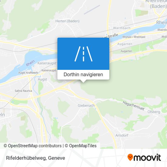 Rifelderhübelweg Karte
