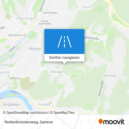 Nollenbrunnenweg Karte