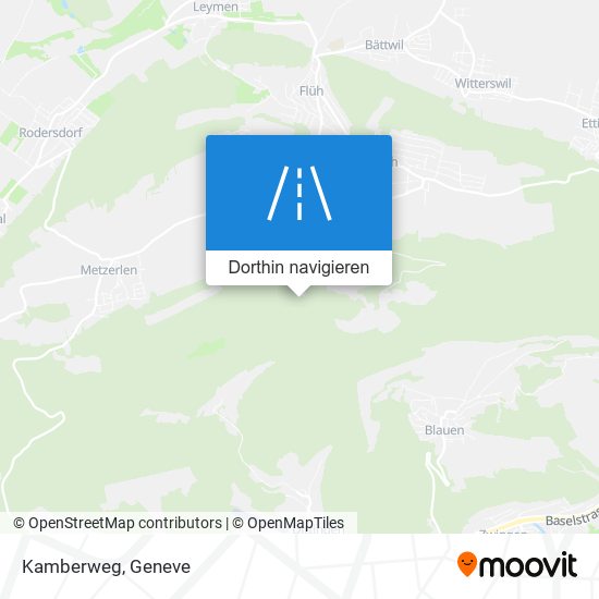 Kamberweg Karte