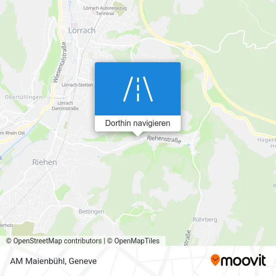 AM Maienbühl Karte