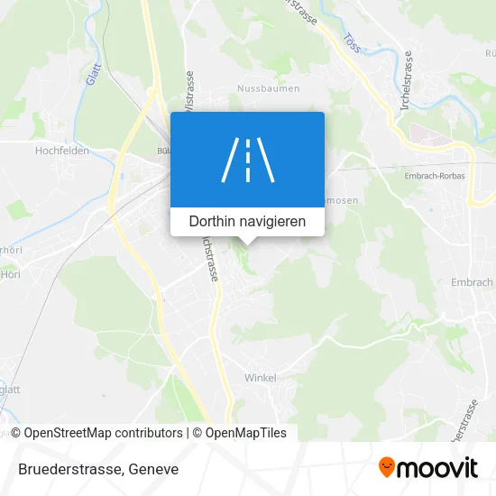 Bruederstrasse Karte