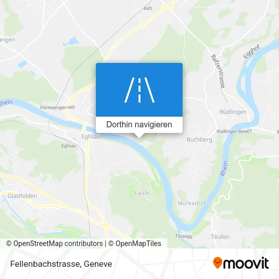 Fellenbachstrasse Karte