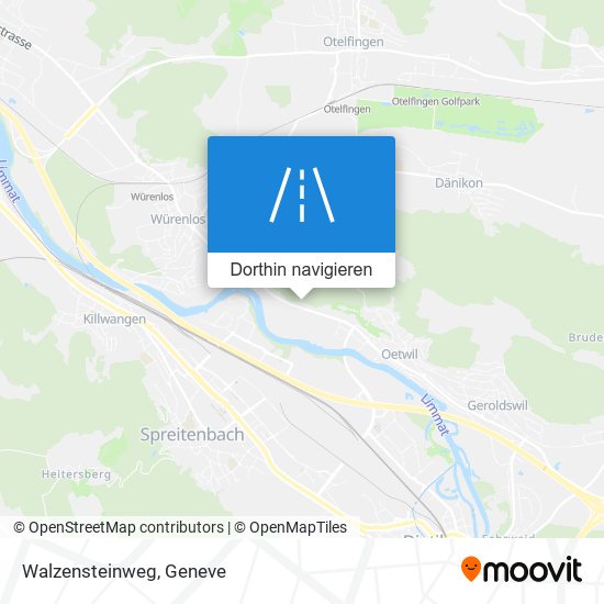 Walzensteinweg Karte