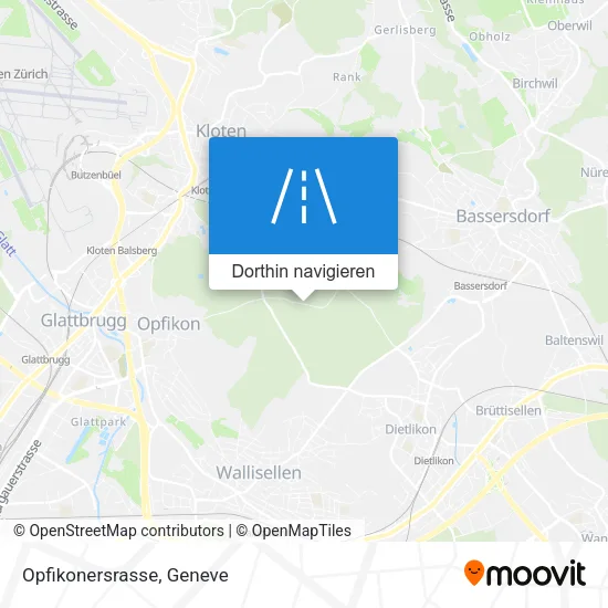 Opfikonersrasse Karte