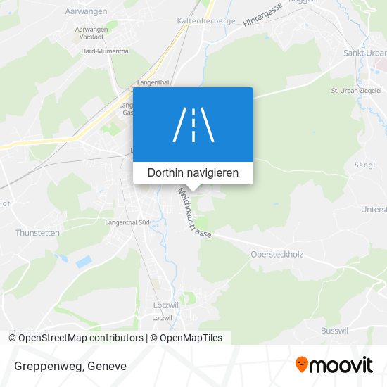 Greppenweg Karte