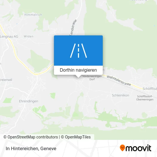 In Hintereichen Karte