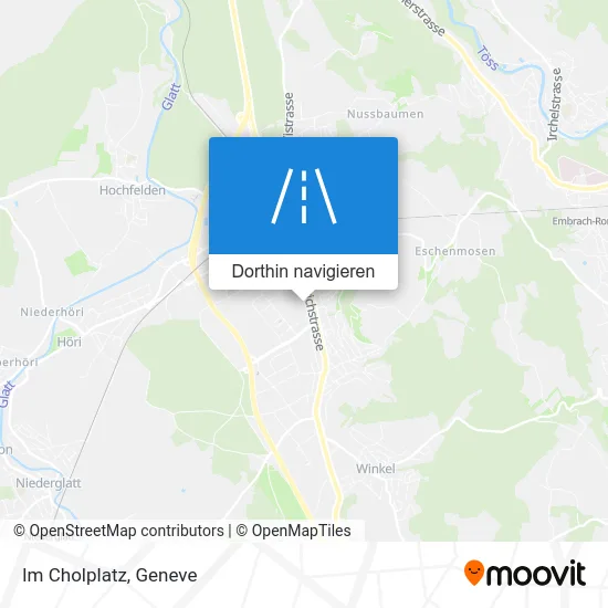 Im Cholplatz Karte