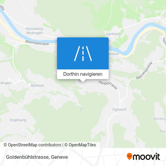 Goldenbühlstrasse Karte