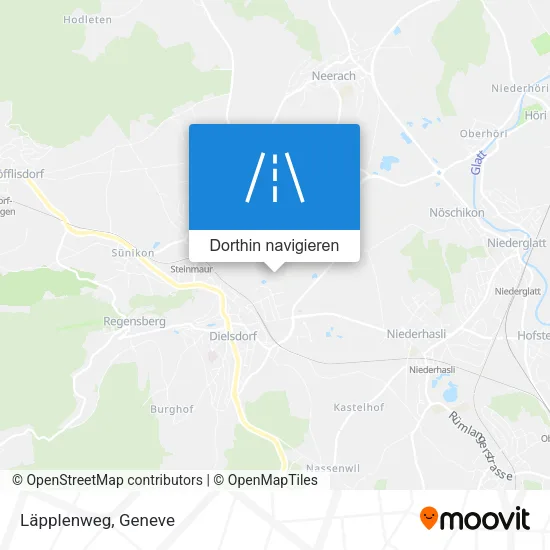 Läpplenweg Karte