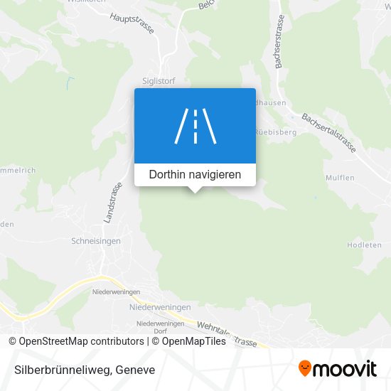 Silberbrünneliweg Karte