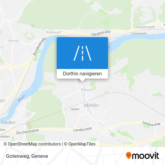 Gotenweg Karte