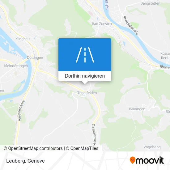 Leuberg Karte