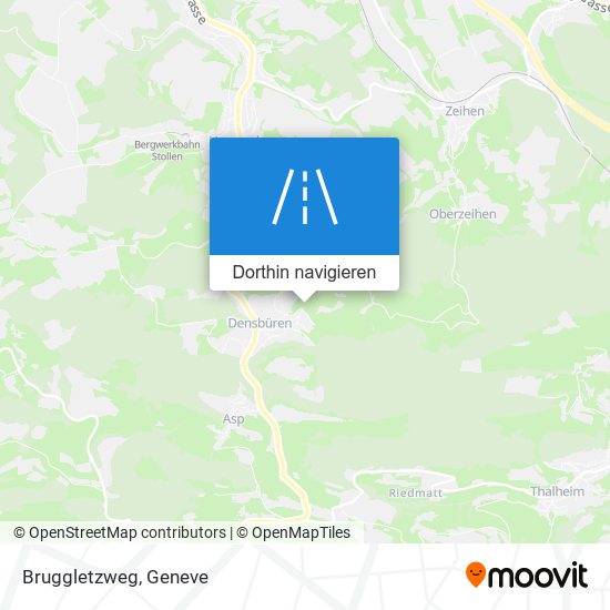 Bruggletzweg Karte