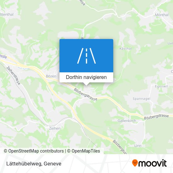 Lättehübelweg Karte
