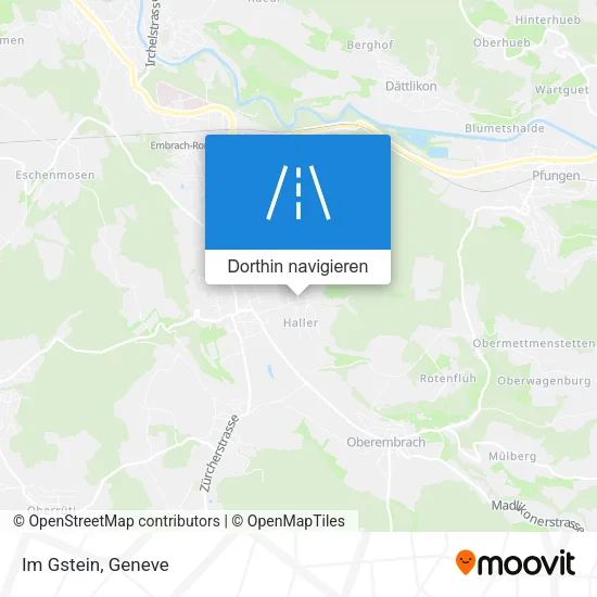 Im Gstein Karte
